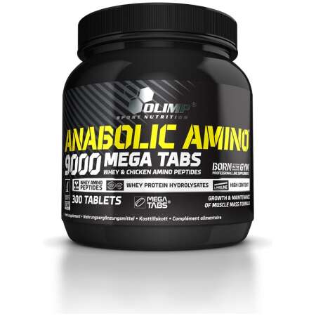 Olimp Nutrition Anabolic Amino 9000, Mega Tabs - 300 tabs