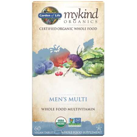 Garden of Life Mykind Men's Multi - 60 vegan tablets