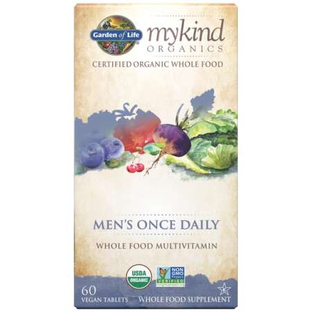 Garden of Life Mykind Men's Once Daily - 60 vegan tablets