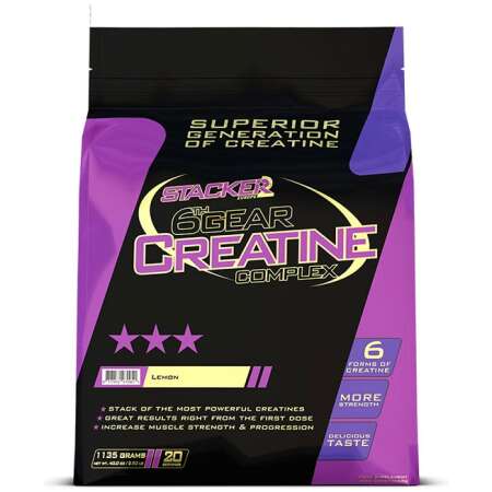 Stacker2 Europe 6th Gear Creatine Complex, Lemon - 1135g