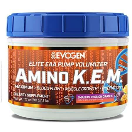 Evogen Amino K.E.M. EAA, Smashin' Passion Orange - 501g