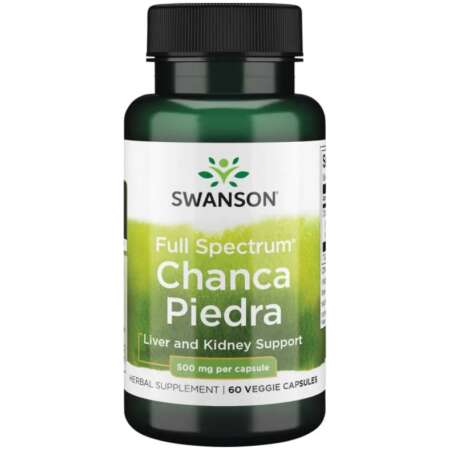 Swanson Full Spectrum Chanca Piedra, 500mg - 60 vcaps