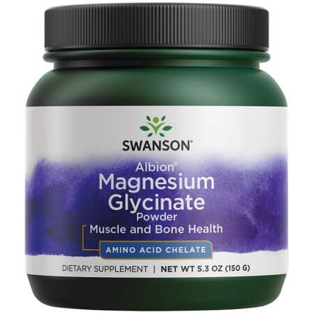Swanson Albion Magnesium Glycinate Powder - 150g