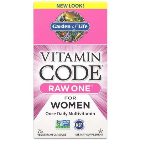 Garden of Life Vitamin Code RAW ONE for Women - 75 vcaps