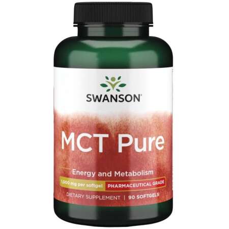 Swanson MCT Pure, 1000mg - 90 softgels