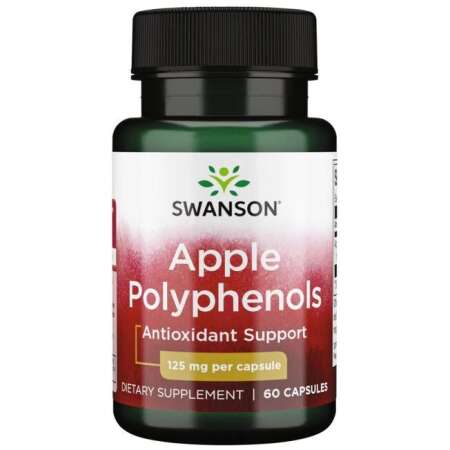 Swanson Apple Polyphenols, 125mg - 60 caps
