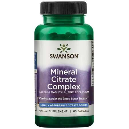 Swanson Mineral Citrate Complex - 60 caps