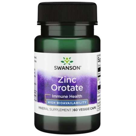 Swanson Zinc Orotate - 60 vcaps