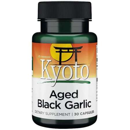 Swanson Aged Black Garlic - 30 caps