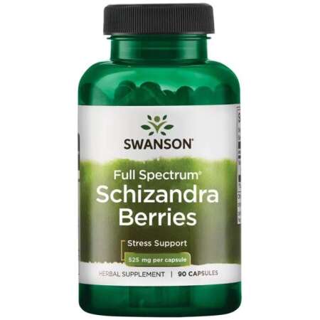 Swanson Full Spectrum Schizandra Berries, 525mg - 90 caps
