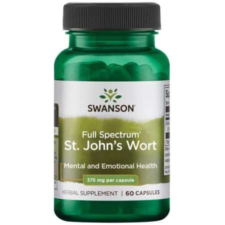 Swanson St. John's Wort, 375mg - 60 caps