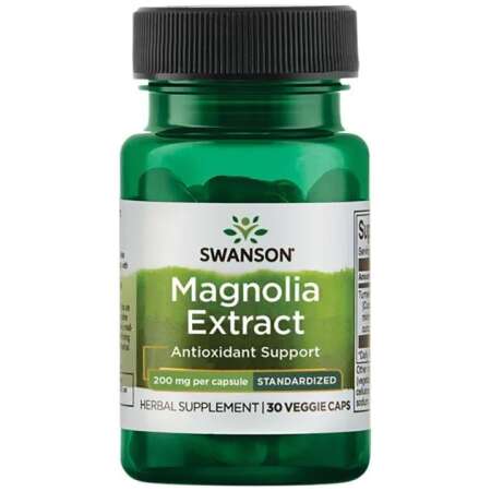 Swanson Magnolia Extract, 200mg - 30 vcaps