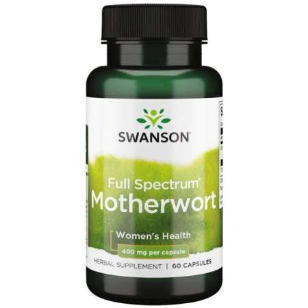 Swanson Full Spectrum Motherwort, 400mg - 60 caps