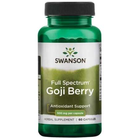 Swanson Full Spectrum Goji Berry, 500mg - 60 caps