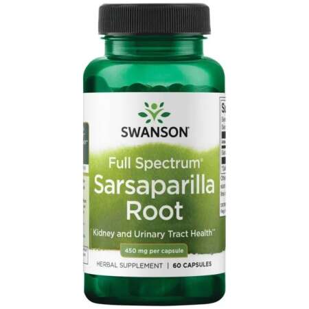 Swanson Full Spectrum Sarsaparilla Root, 450mg - 60 caps