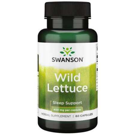 Swanson Wild Lettuce, 450mg - 60 caps