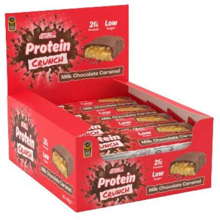Applied Nutrition Applied Protein Crunch Bar, Milk Chocolate Caramel - 12 x 62g