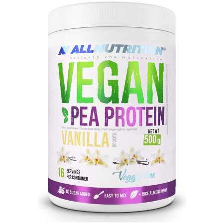 Allnutrition Vegan Pea Protein, Vanilla - 500g