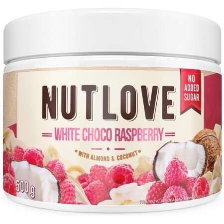 Allnutrition Nutlove, White Choco Raspberry - 500g