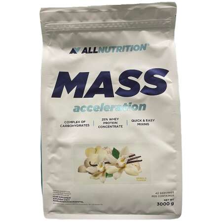 Allnutrition Mass Acceleration, Vanilla - 3000g