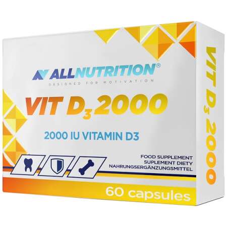 Allnutrition Vit D3 2000, 2000 IU - 60 caps