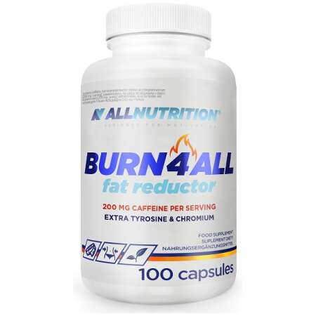 Allnutrition Burn4ALL, 200mg Caffeine - 100 caps