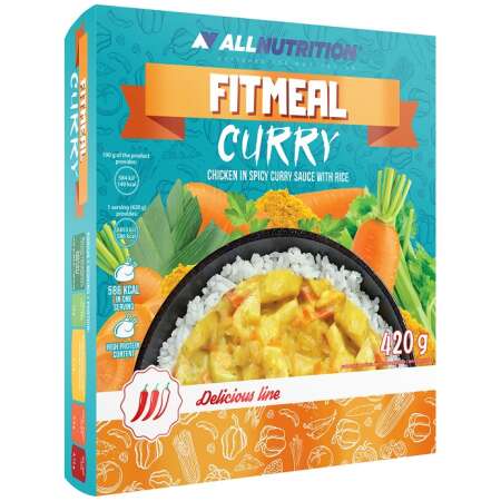 Allnutrition Fitmeal, Curry - 420g