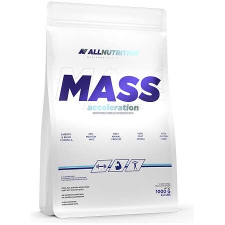 Allnutrition Mass Acceleration, Chocolate Cookies - 1000g
