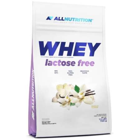 Allnutrition Whey Lactose Free, Vanilla - 700g