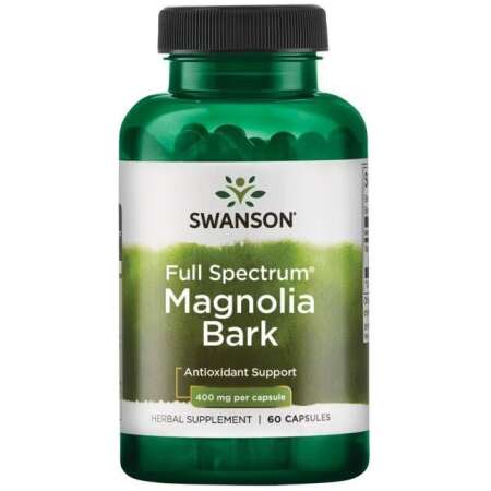 Swanson Full Spectrum Magnolia Bark, 400mg - 60 caps