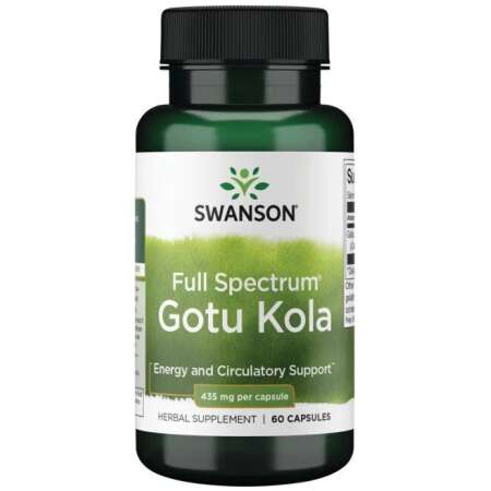 Swanson Full Spectrum Gotu Kola, 435mg - 60 caps