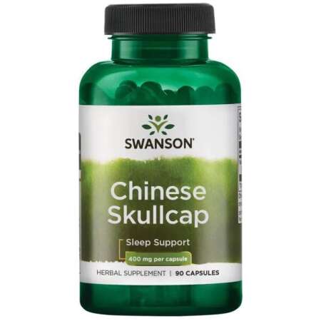 Swanson Chinese Skullcap, 400mg - 90 caps