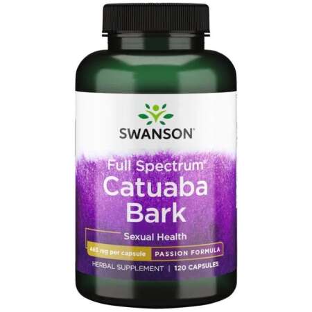 Swanson Full Spectrum Catuaba Bark, 465mg - 120 caps