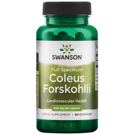 Swanson Full Spectrum Coleus Forskohlii, 400mg - 60 caps