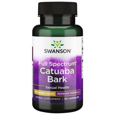 Swanson Full Spectrum Catuaba Bark, 465mg - 60 caps