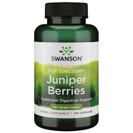 Swanson Full Spectrum Juniper Berries, 520mg - 100 caps