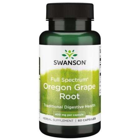 Swanson Full Spectrum Oregon Grape Root, 400mg - 60 caps