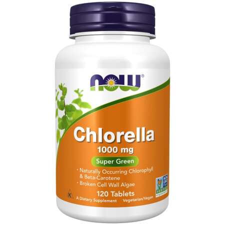 NOW Foods Chlorella, 1000mg - 120 tabs