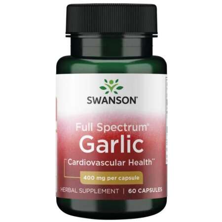 Swanson Full Spectrum Garlic, 400mg - 60 caps