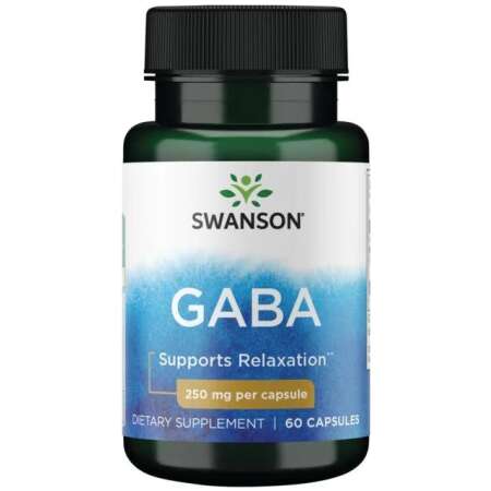 Swanson GABA, 250mg - 60 caps