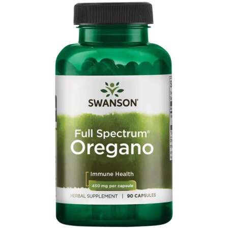 Swanson Full Spectrum Oregano, 450mg - 90 caps