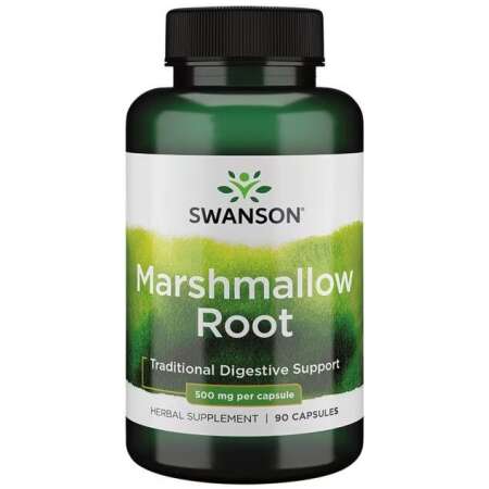 Swanson Marshmallow Root, 500mg - 90 caps