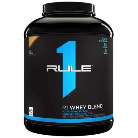Rule One R1 Whey Blend, Cafe Mocha - 2280g