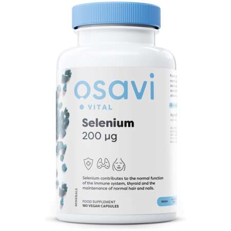 Osavi Selenium, 200mcg - 180 vegan caps