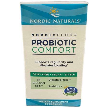 Nordic Naturals Nordic Flora Probiotic Comfort, 15 billion CFU - 30 caps