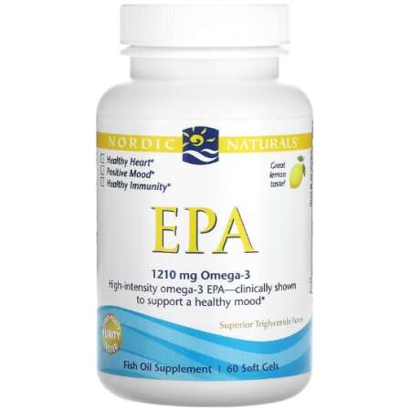 Nordic Naturals EPA, 1210mg Lemon - 60 softgels