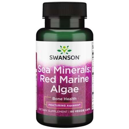 Swanson Sea Minerals: Red Marine Algae - 60 vcaps