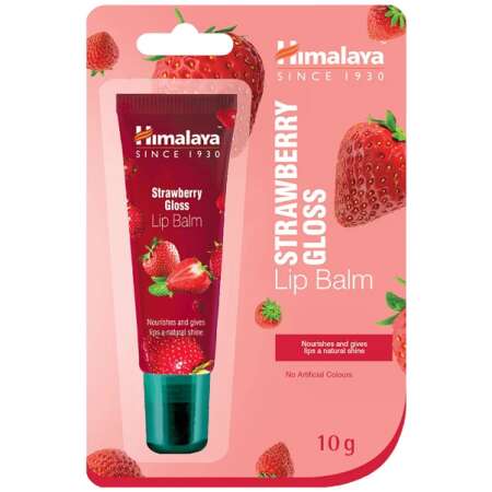 Himalaya Strawberry Gloss Lip Balm - 10g