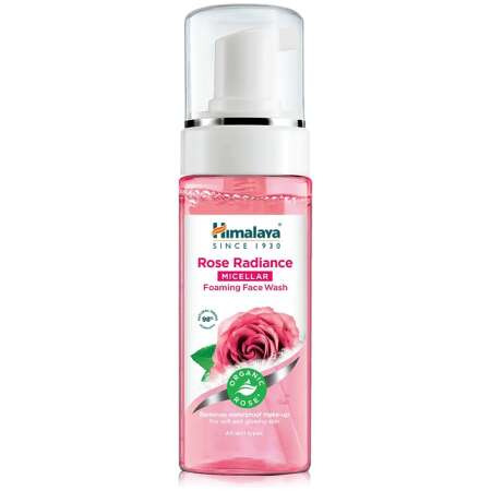 Himalaya Rose Radiance Micellar Foaming Face Wash - 150 ml.