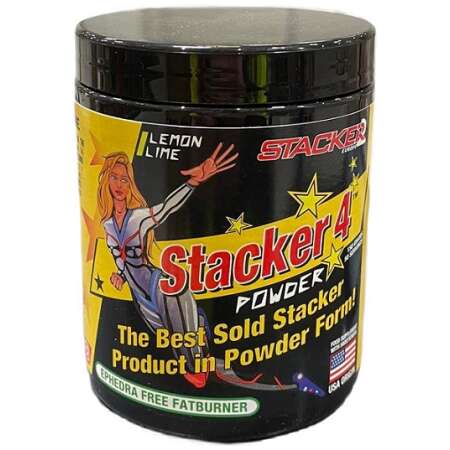 Stacker2 Europe Stacker 4 Powder, Lemon Lime - 150g